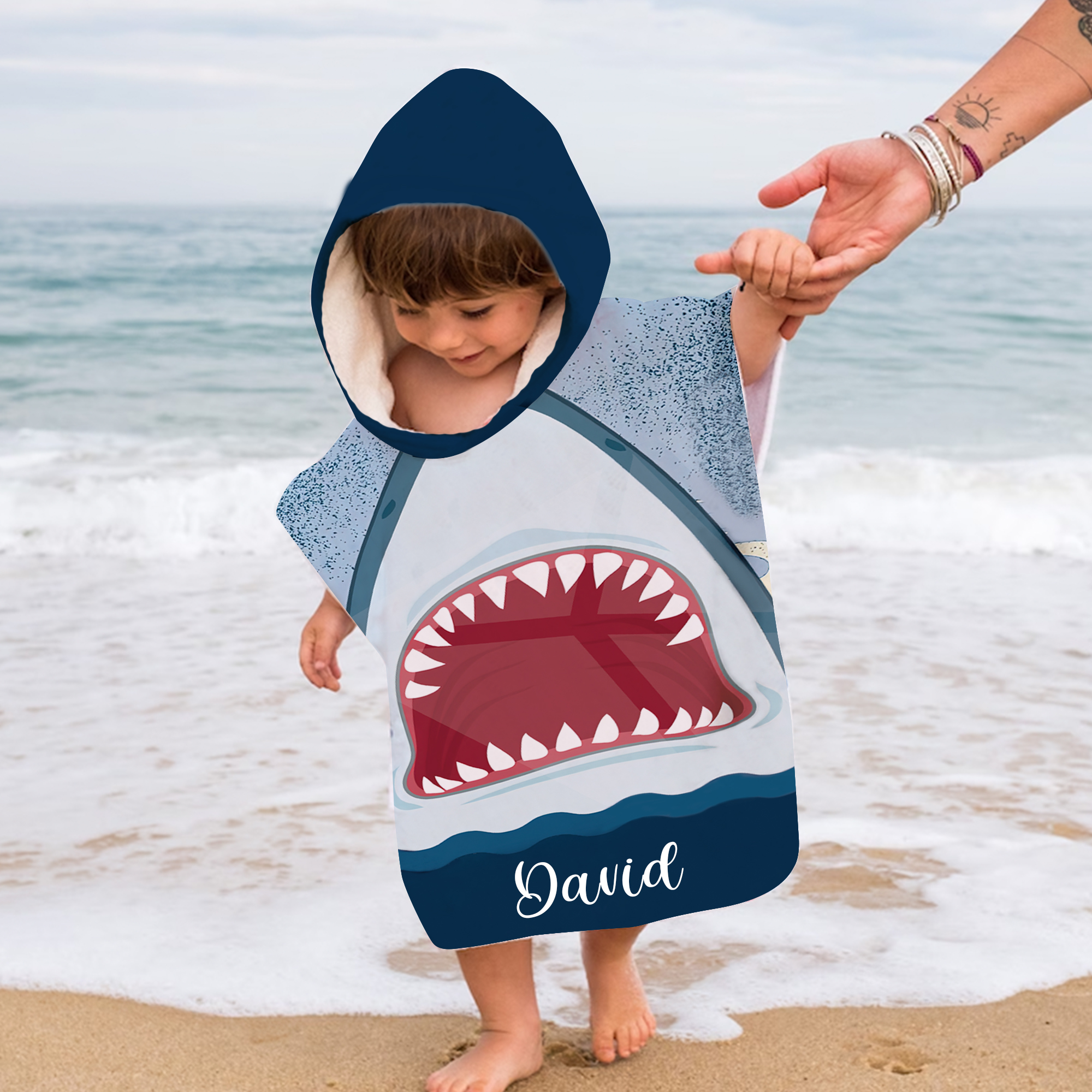 Personalized Hooded Beach Towel for Summer & Beach | CWHTowel27