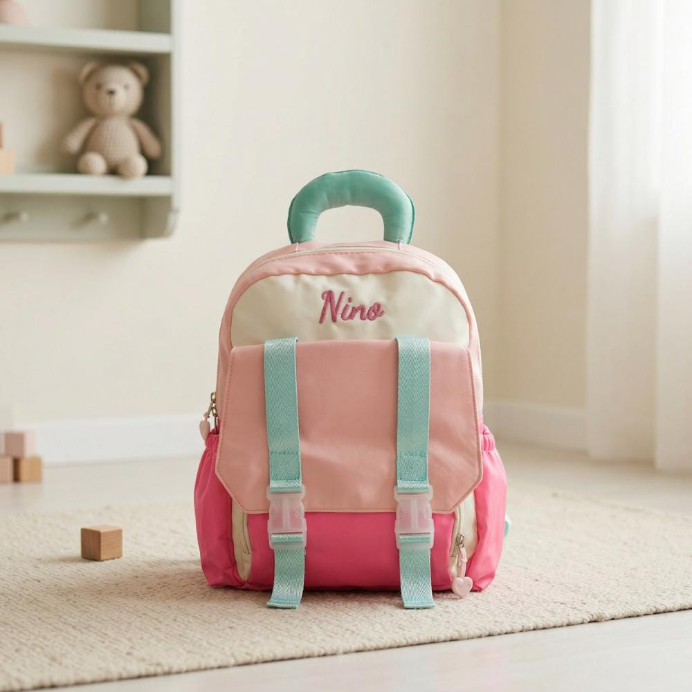 Personalized Embroidery Nylon Kid's Backpack | CWPack359