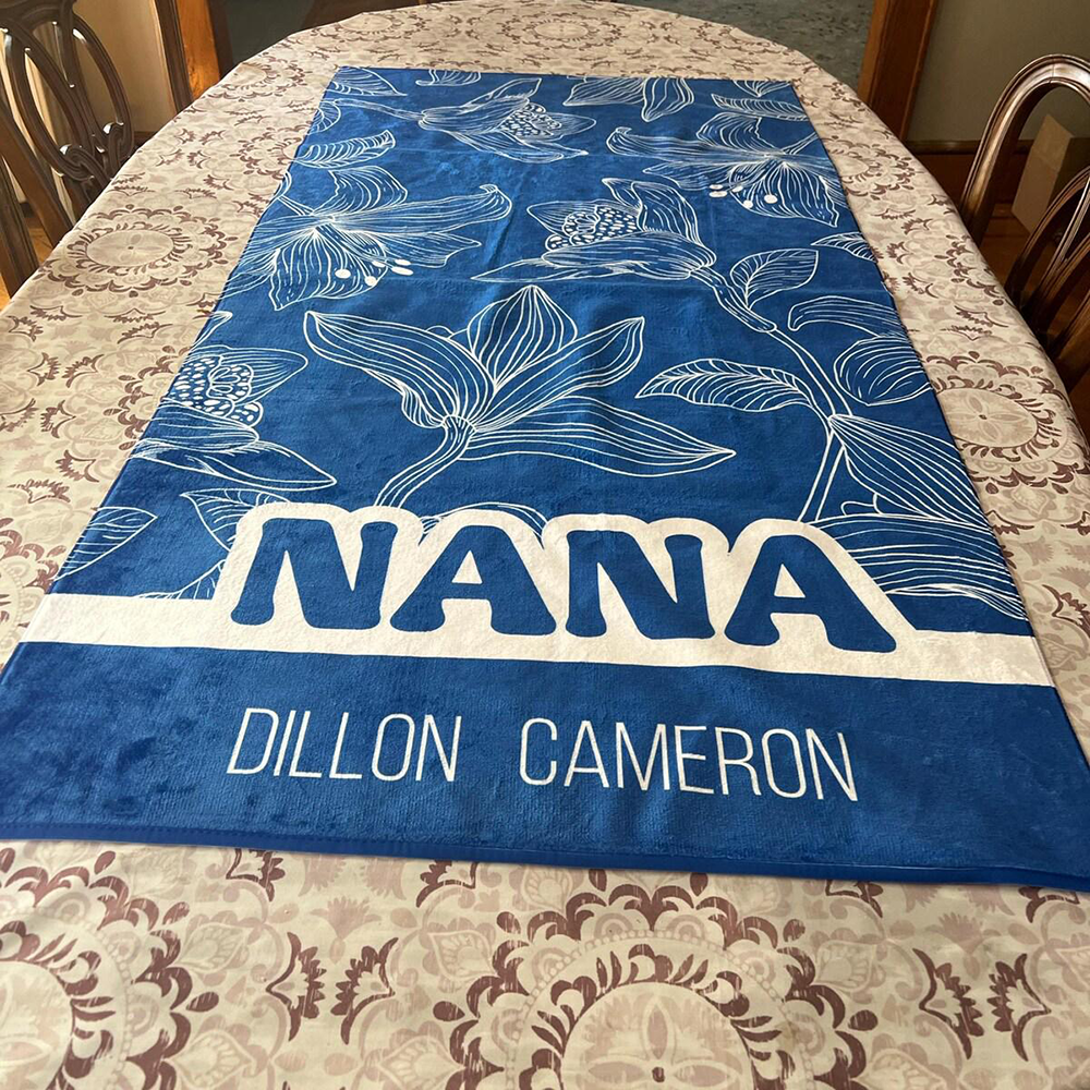 Personalized Grandma Towel for Summer & Beach | CWTowel197