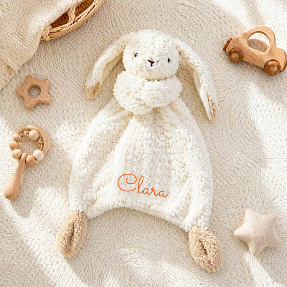 Personalized Lovely Bunny Baby Comfort Toy | CWToy191