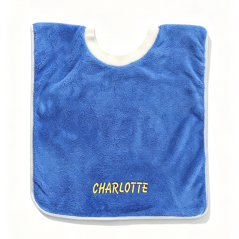 Personalized Embroidered Baby Soft Bibs | CWBaby499