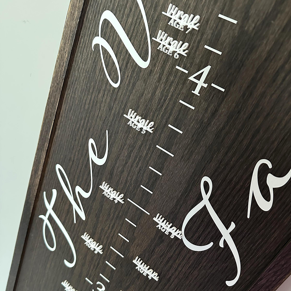 Personalized Growth Chart Markers Set For Kids | CWGift67
