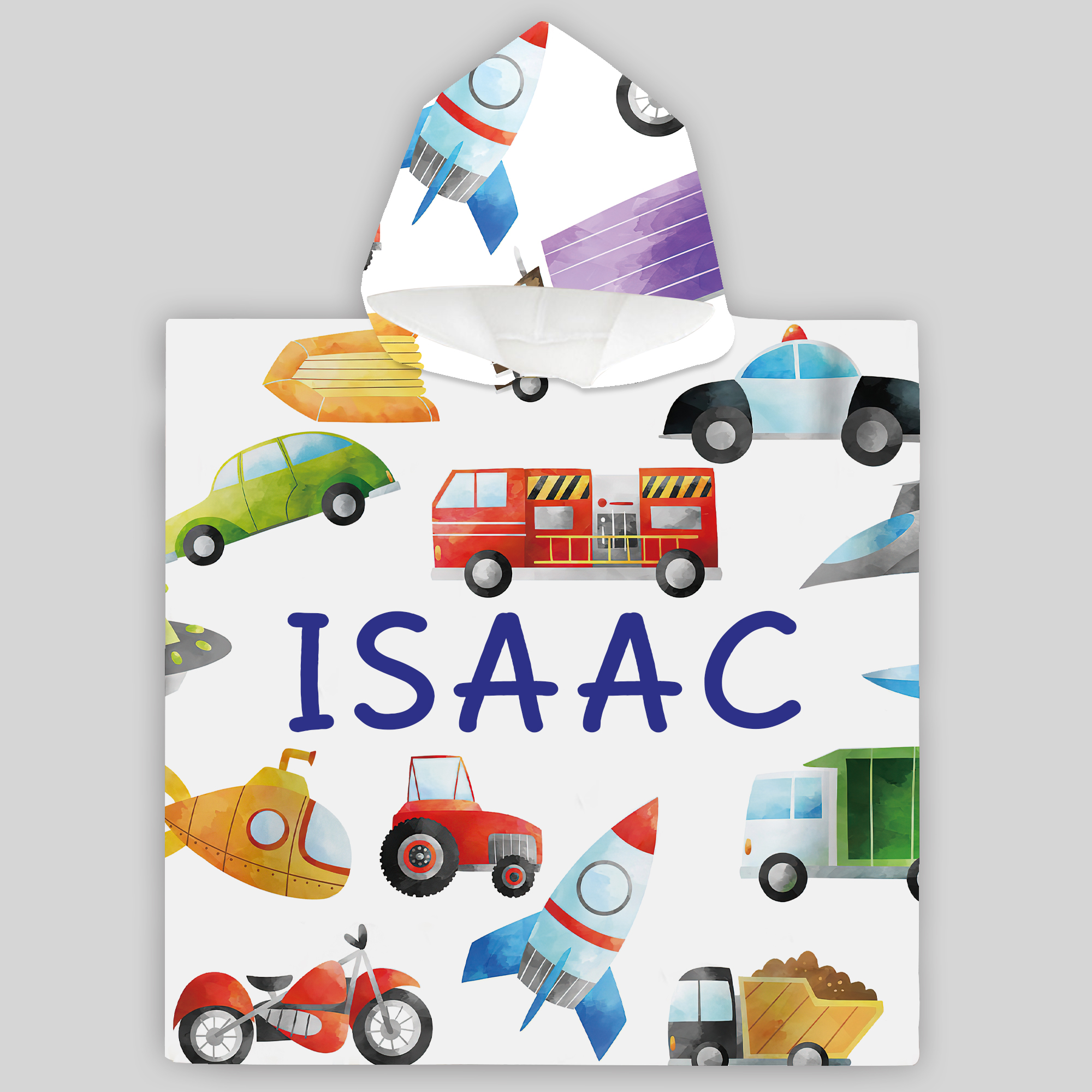 Personalized Hooded Beach Towel for Summer & Beach | CWHTowel32