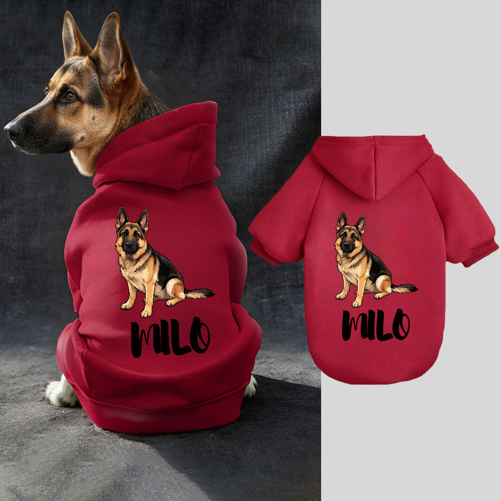 Personalized Funny Pet Portrait Hoodie | BKPet511