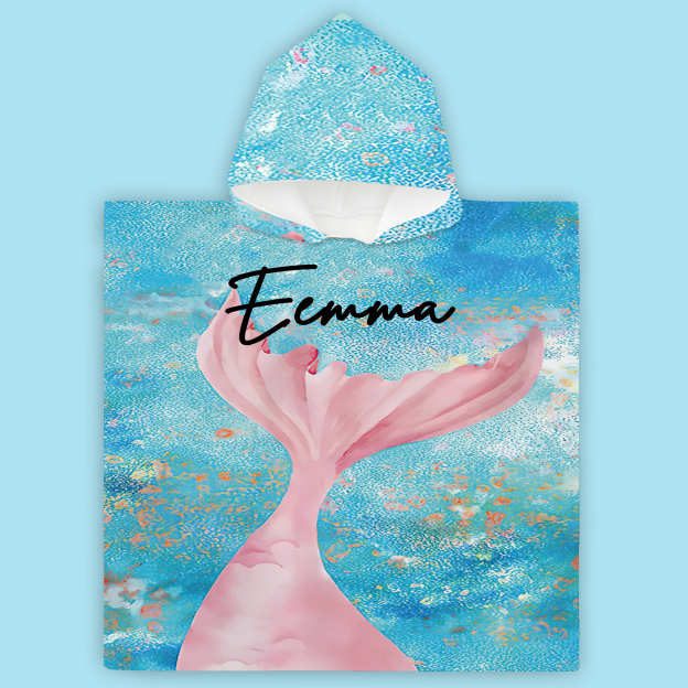 Personalized Hooded Beach Towel for Summer & Beach | CWHTowel35