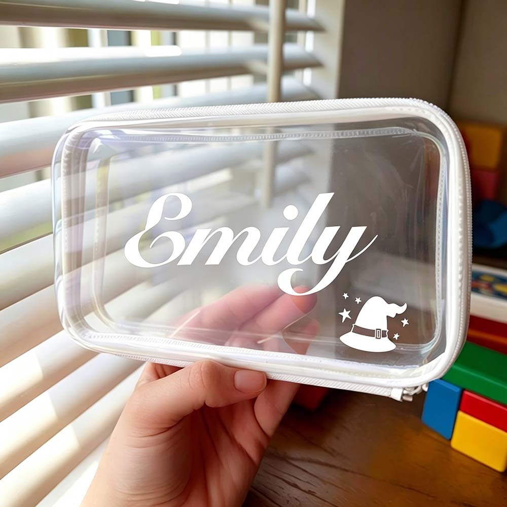 Personalized Kids Hard Shell Zipper Pencil Box | CWPack374