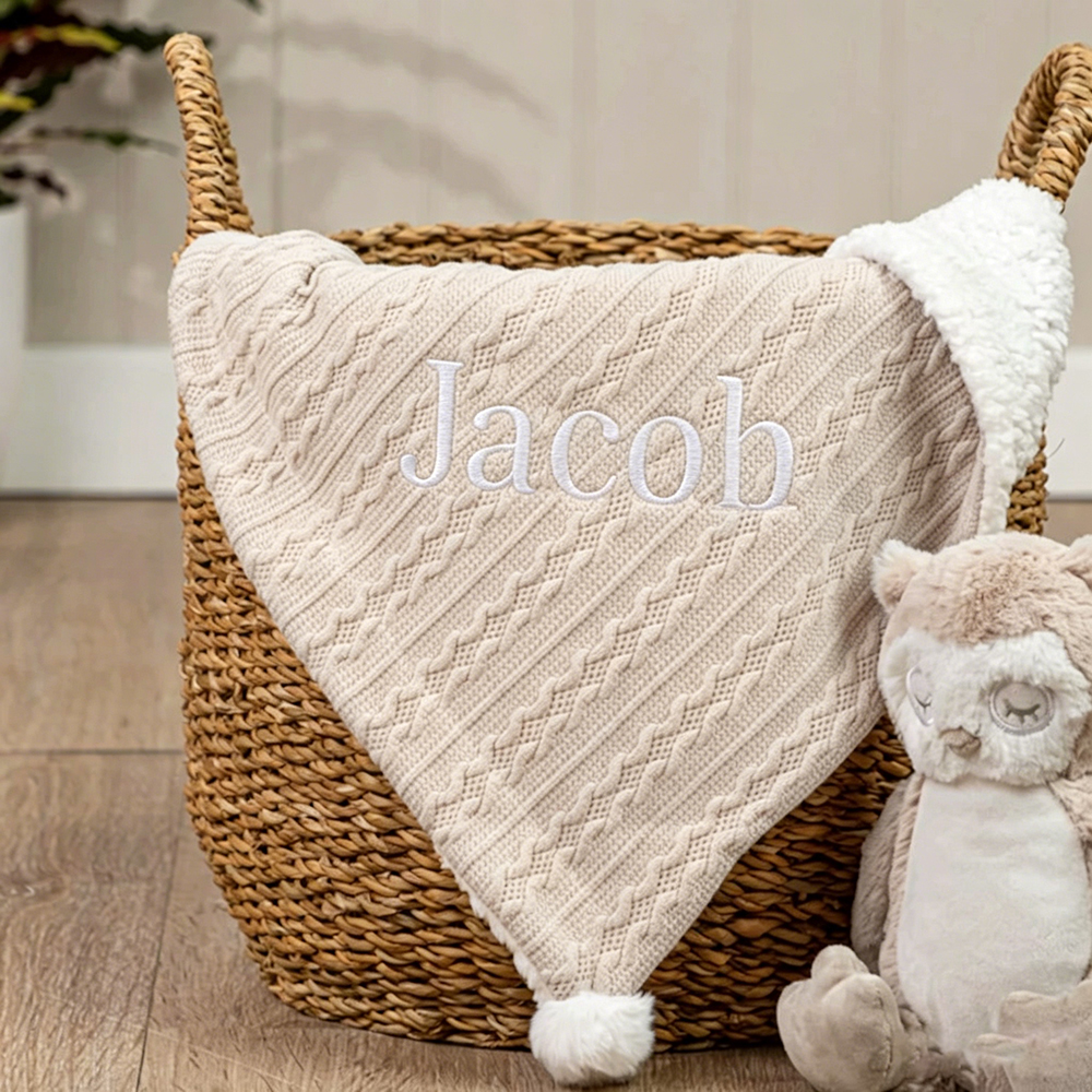 Personalized Lovely Kid Blanket for Comfort & Unique | CWbaby15
