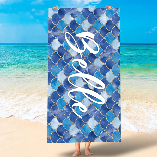 Personalized Lovely Kid Towel for Summer & Beach | CWTowel88