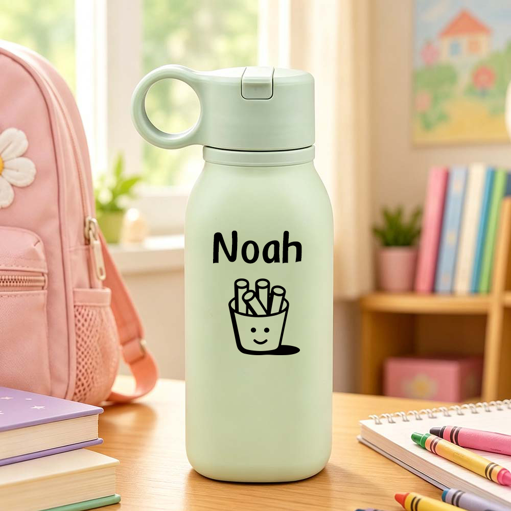 Personalized BPA Free 15oz Silicone Sports Water Bottle | YouBottle102