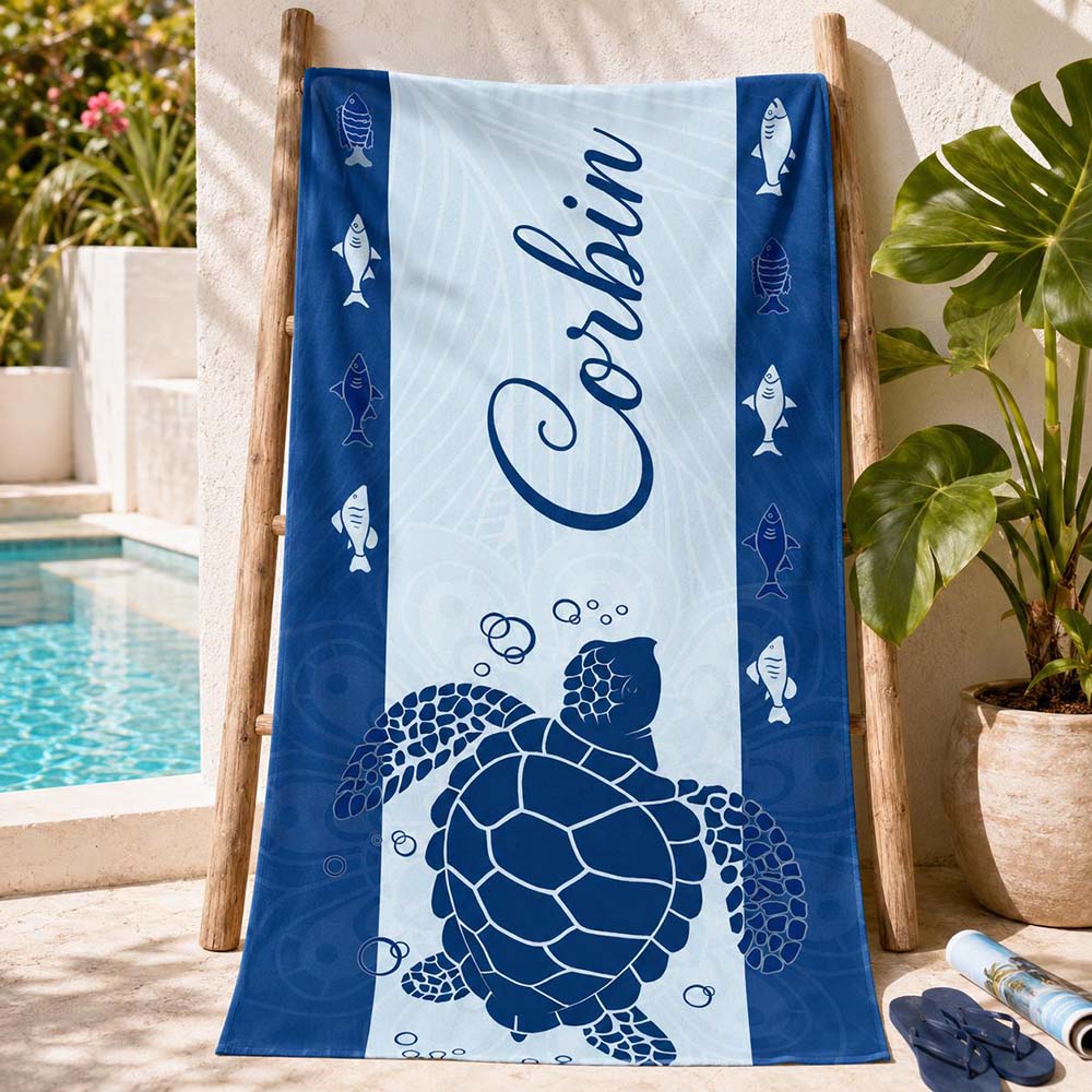 Personalized Lovely Kid Towel for Summer & Beach | CWTowel199