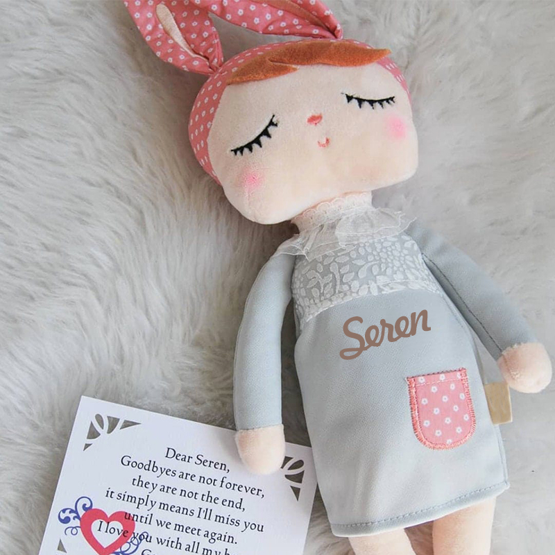 Personalized Baby's Embroidery Angela Dreammates Doll | DEGMine06