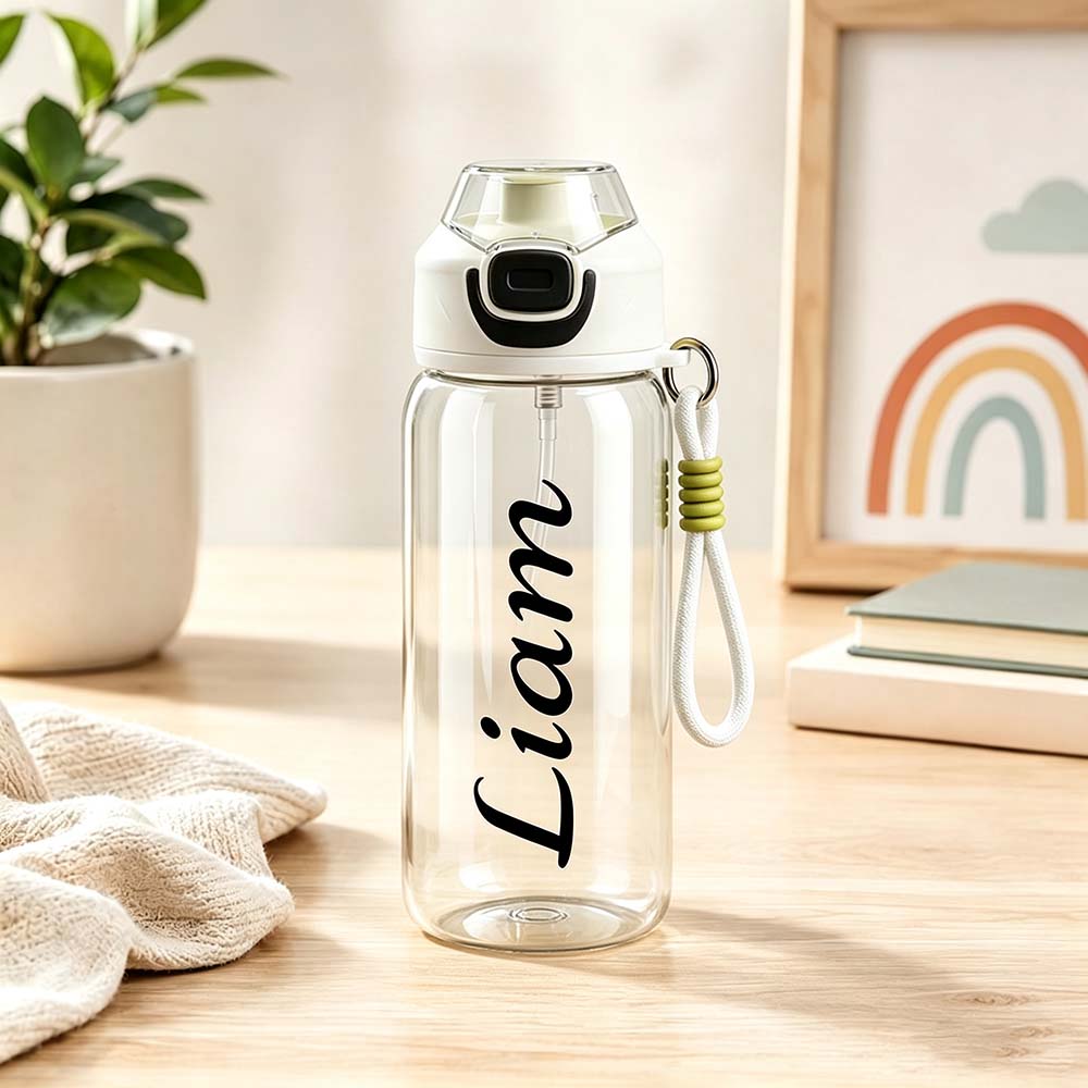 Personalized BPA Free 20oz Kids Water Bottle With Mist Sprayer | YouBottle104