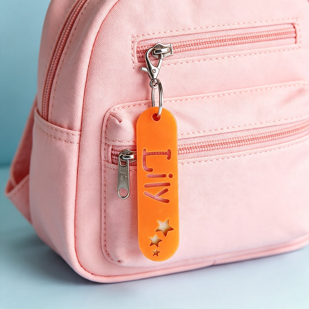Personalized 3D Printed Back To School Bag Tag | CWGift84