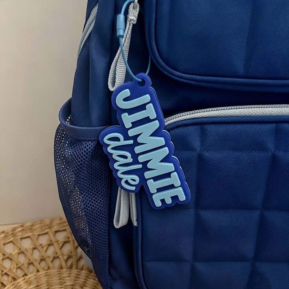 Personalized 3D Printed Backpack Name Tag | CWGift89