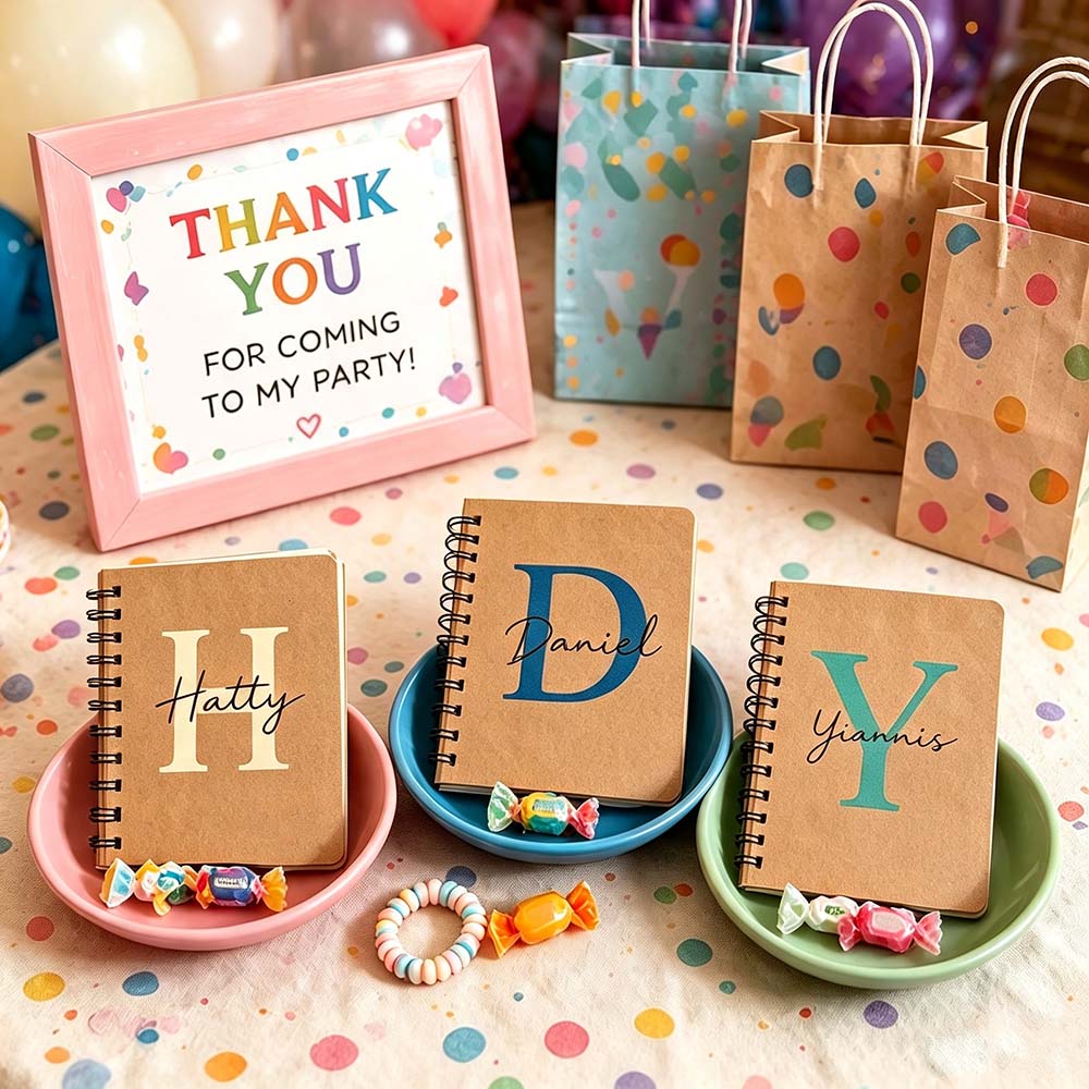 Personalized Kids Party Favour Notebook | CWToy204