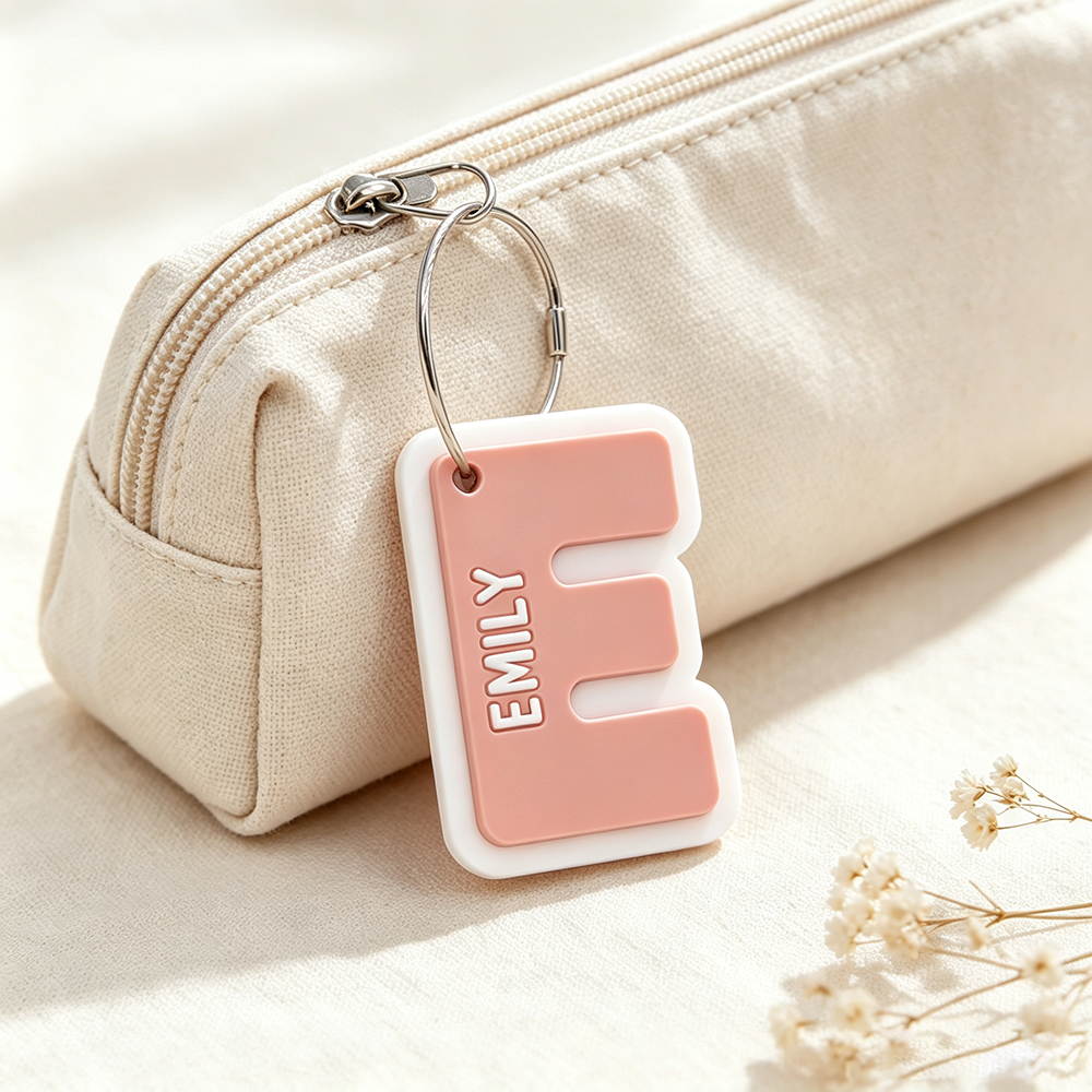 Personalized 3D Printed Backpack Name Tag | CWGift90