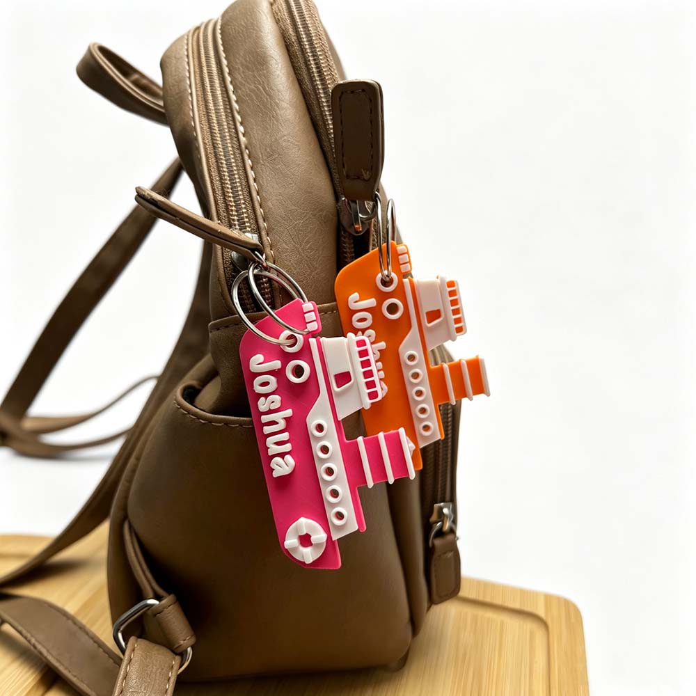 Personalized 3D Printed Backpack Name Tag With Diverse Styles | CWGift106