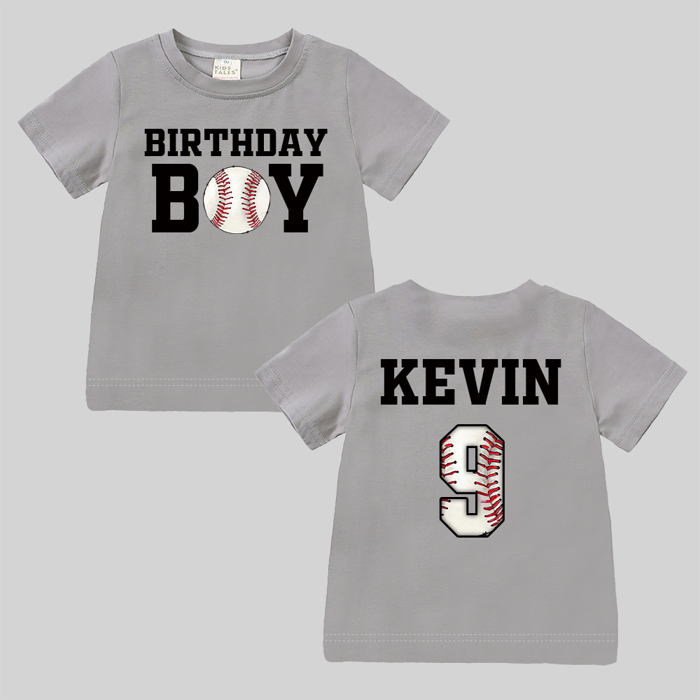 Personalized Sports Ball Games Birthday T-Shirt | inBirth19