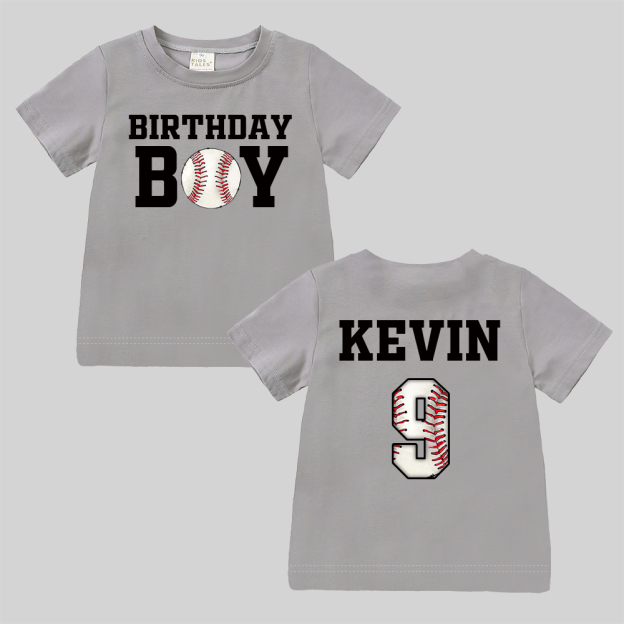 Personalized Sports Ball Games Birthday T-Shirt | inBirth19
