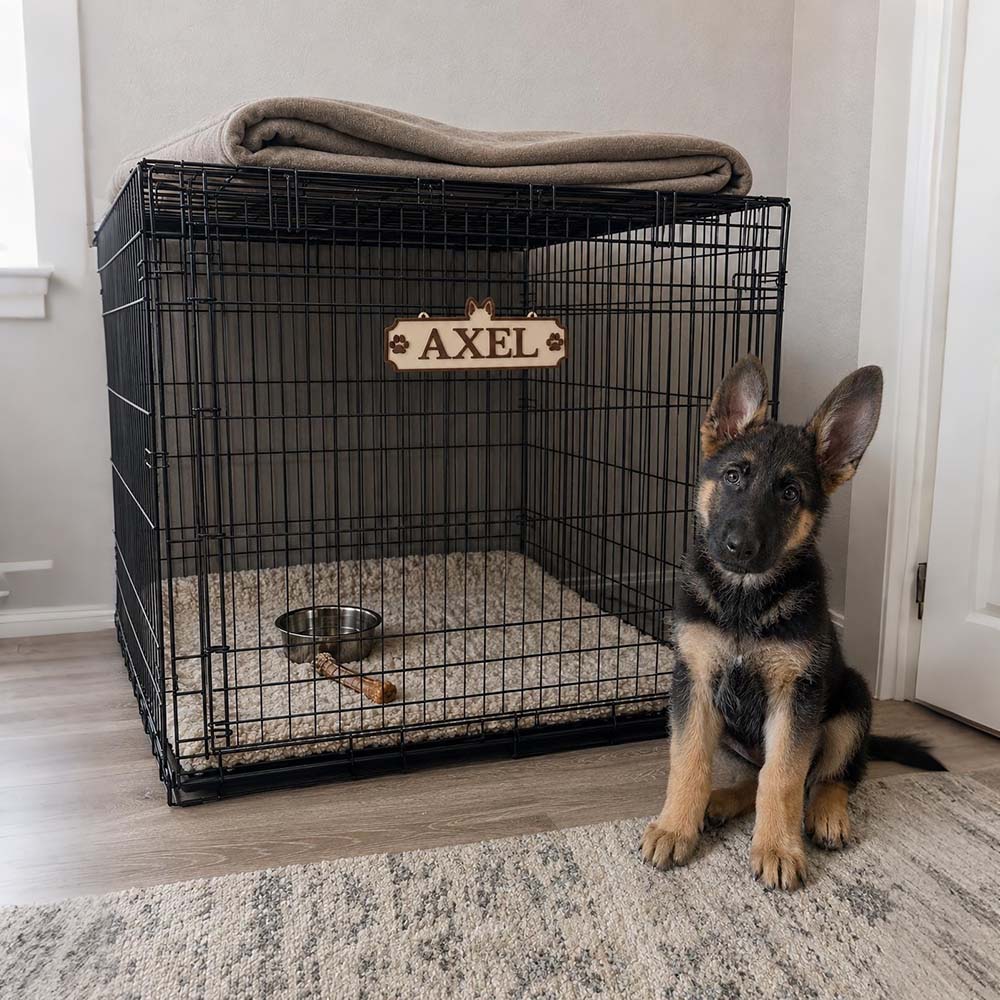 Personalized 3D Printed Pets Name Sign Hanging Tag | BKPet612