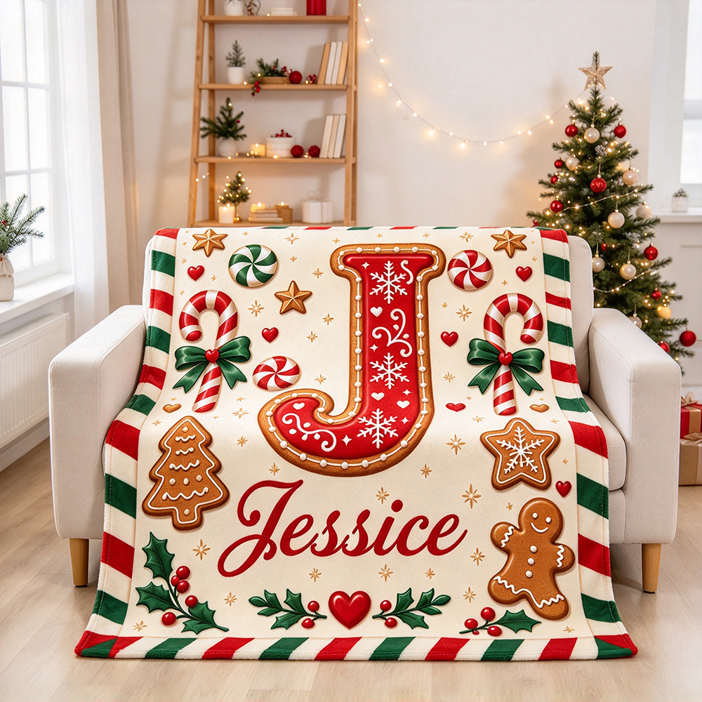 Personalized Merry Christmas Blanket for Comfort & Unique | BKMC38