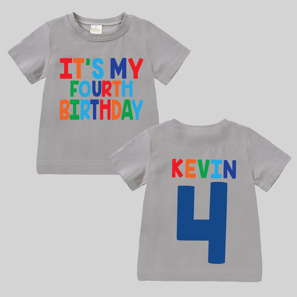 Personalized My First Birthday T-Shirt | inBirth24