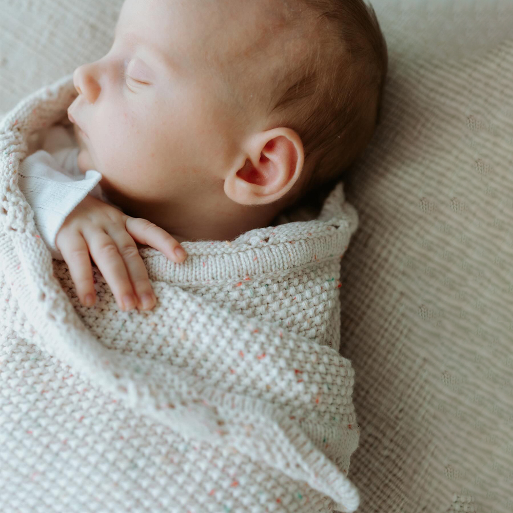 Personalized Embroidered Knit Baby Blanket for Unique Gift | CWBaby51