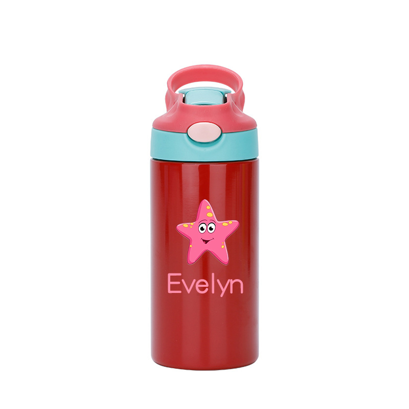 Personalised BPA Free 12oz Kid Water Bottles | YouBottle18