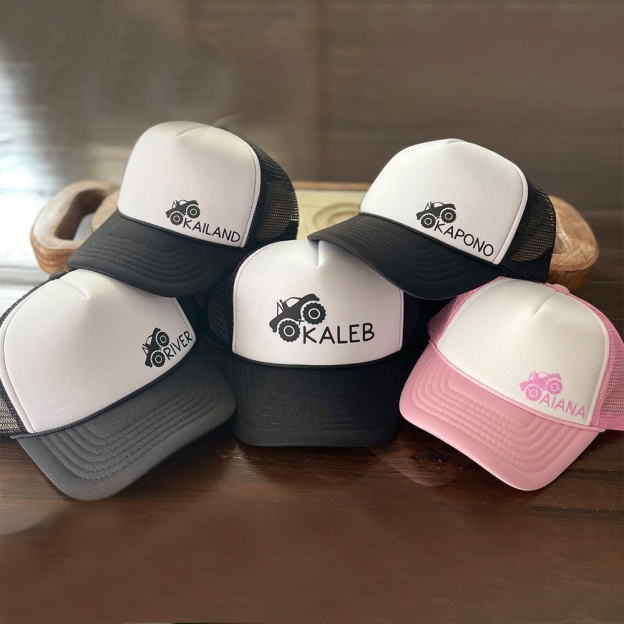 Personalized Child Mesh Trucker Hat for Comfort & Unique | CWBeach113