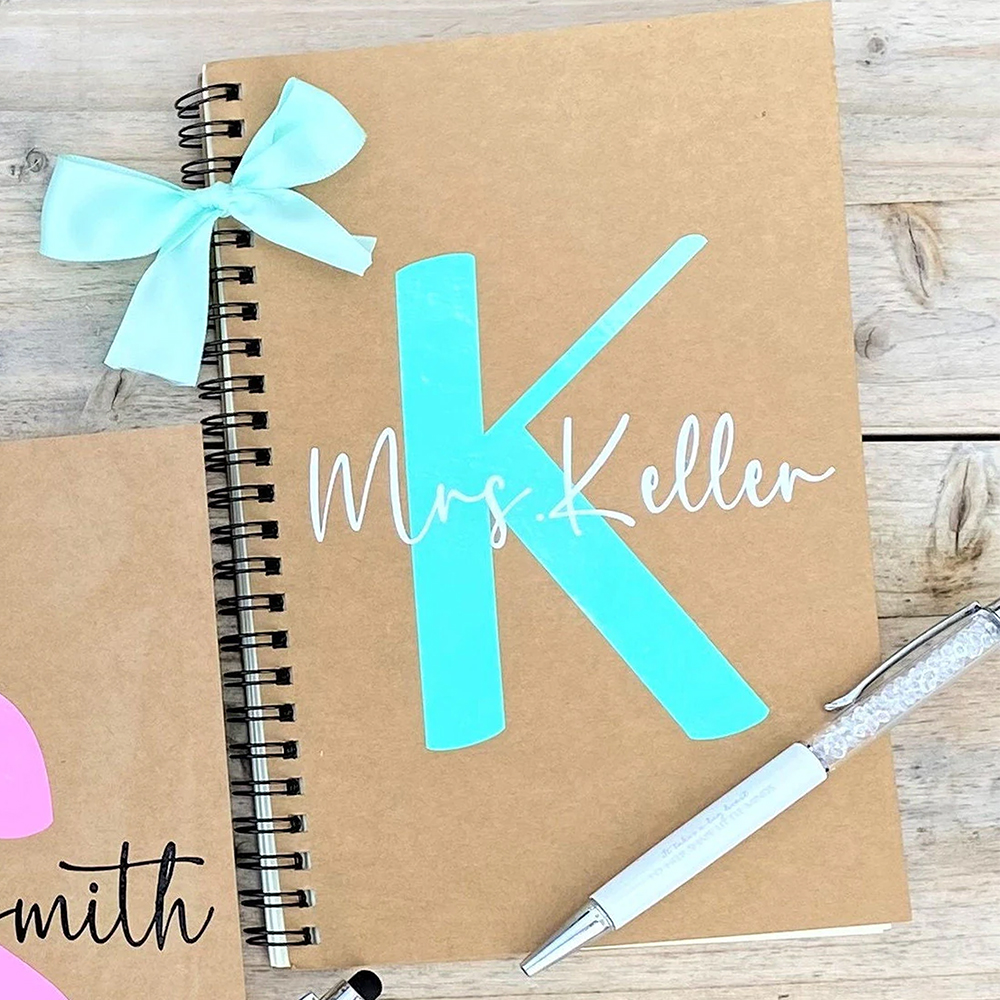 Personalized Pen Teacher Notebook for Teacher Appreciation Gift | CWTeach10