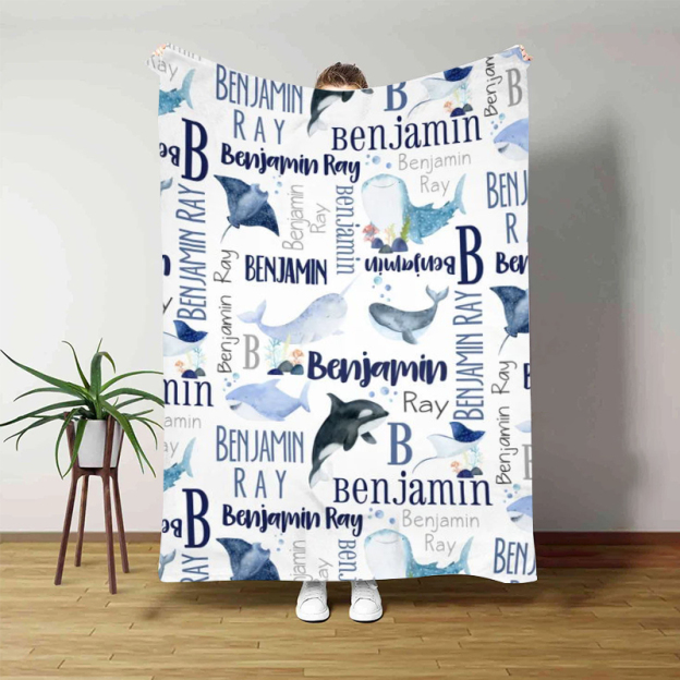 Personalized Lovely Kid Blanket for Comfort & Unique | BKKid120