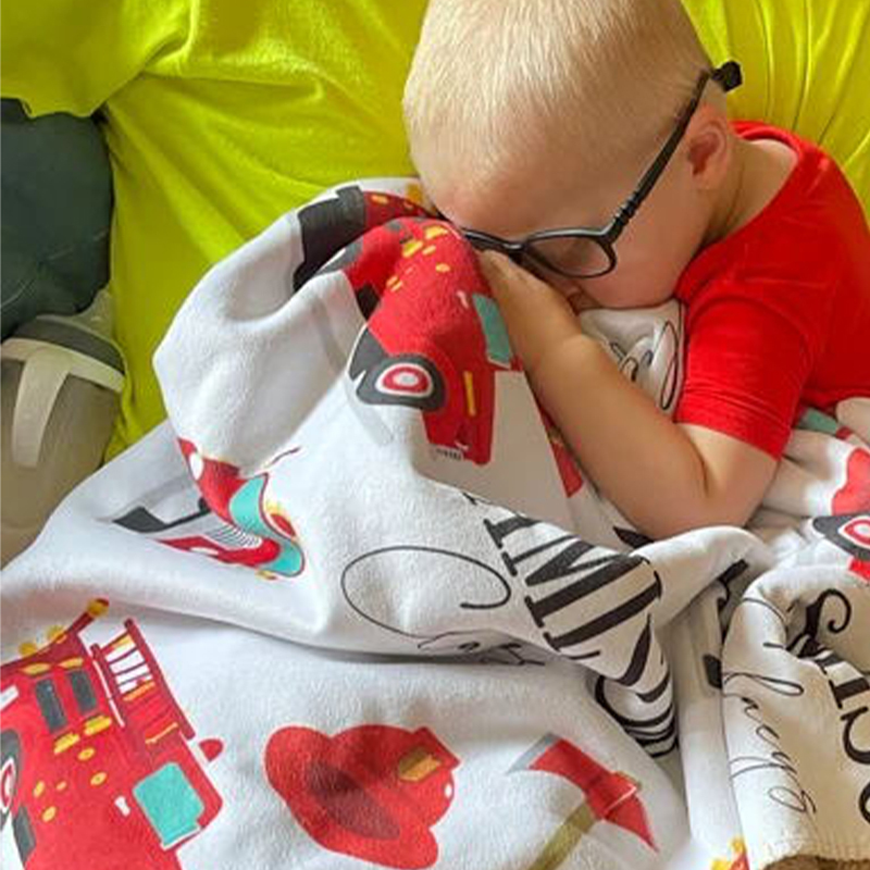 Personalized Lovely Kid Blanket for Comfort & Unique | BKKid123