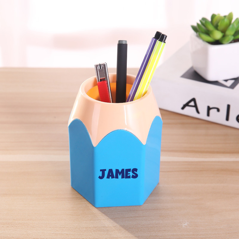 Personalized Kid Pencil Holder (Colored Markpen Included) | CWToy70