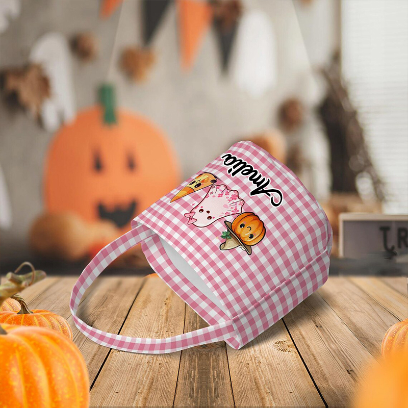 Personalized Lovely Halloween Bucket | CWHalloween1401