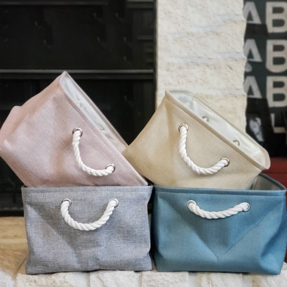 Personalized Embroidered Pet Toy Storage Basket | BKPet85