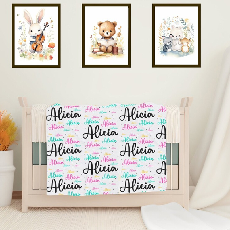 Personalized Lovely Kid Blanket for Comfort & Unique | BKKid133