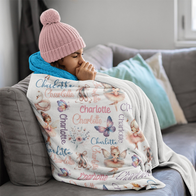 Personalized Lovely Kid Blanket for Comfort & Unique | BKKid134