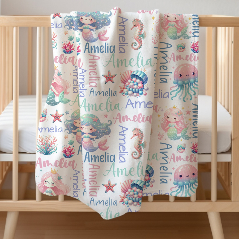 Personalized Lovely Kid Blanket for Comfort & Unique | BKKid135