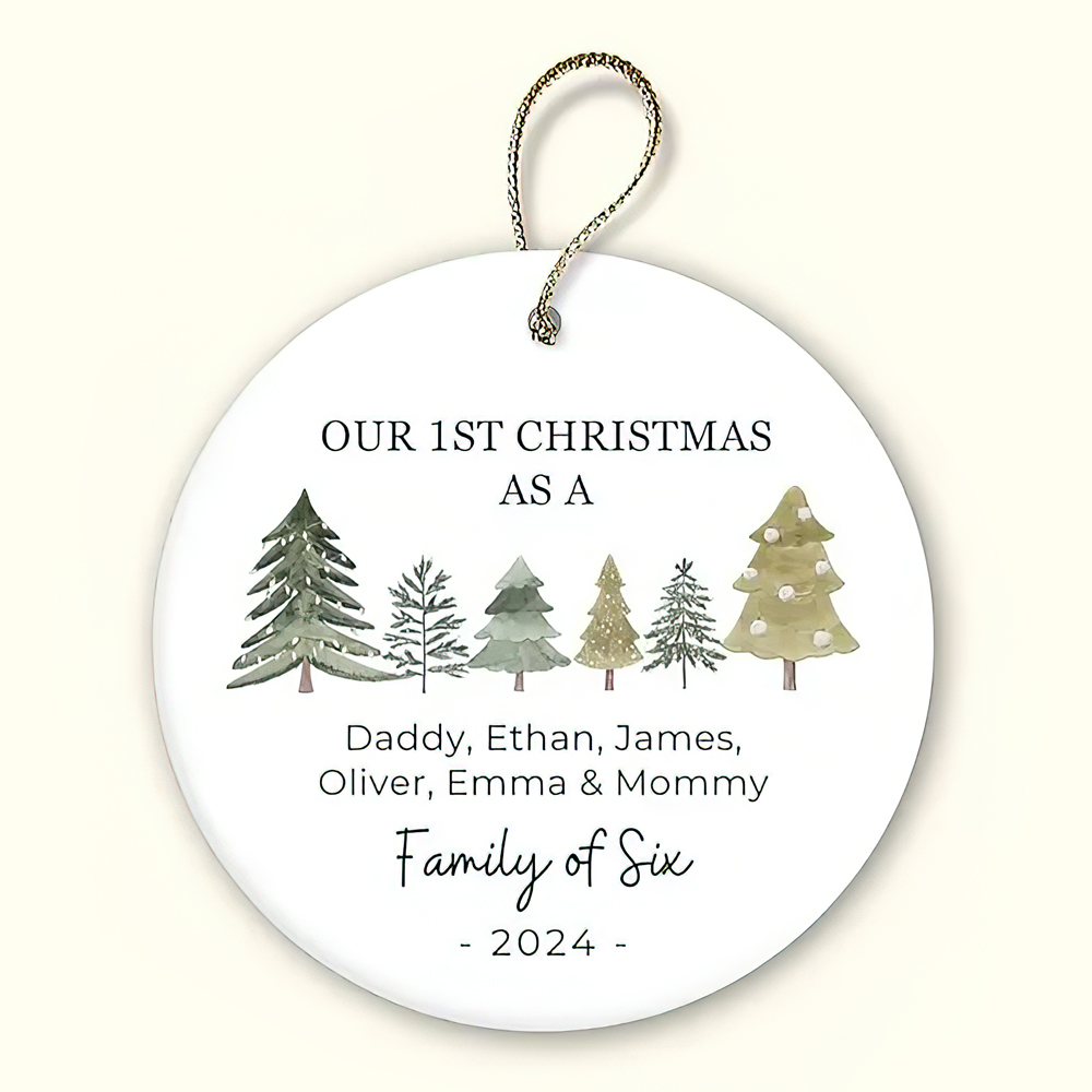 Personalized Family Christmas Ornaments Decoration | MCGift57