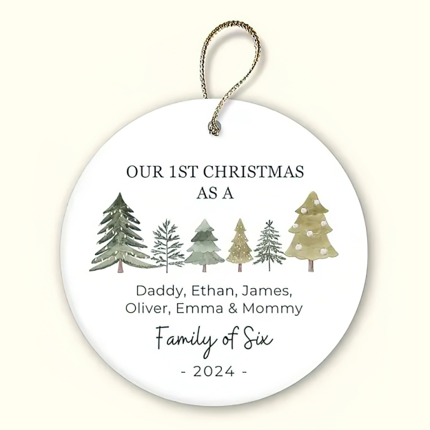 Personalized Family Christmas Ornaments Decoration | MCGift57
