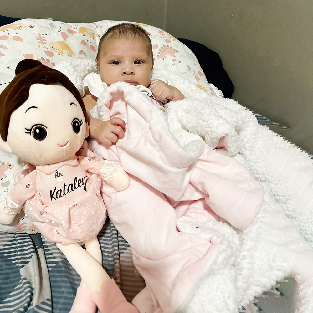 Personalized Kid's Bow Princess Doll | CWToy77