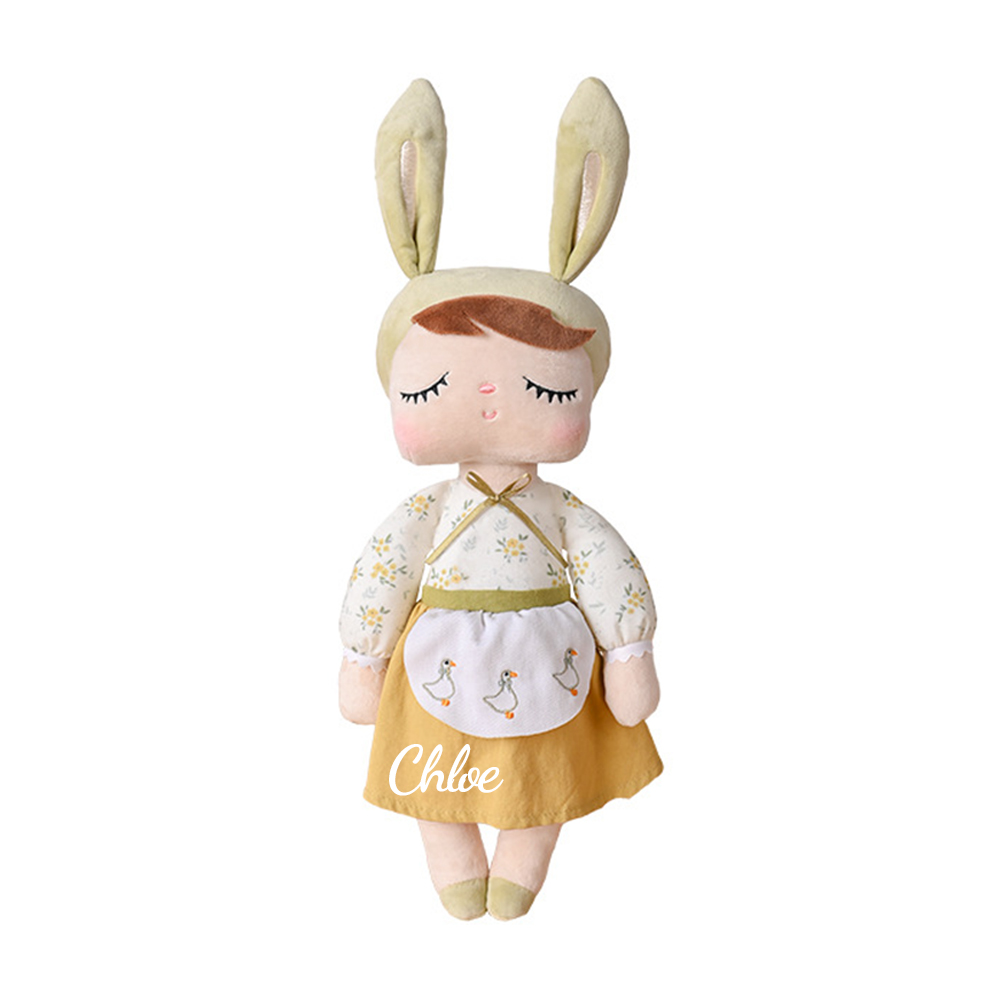 Personalized Kids SoftBunny Princesses Plush Doll | CWToy81