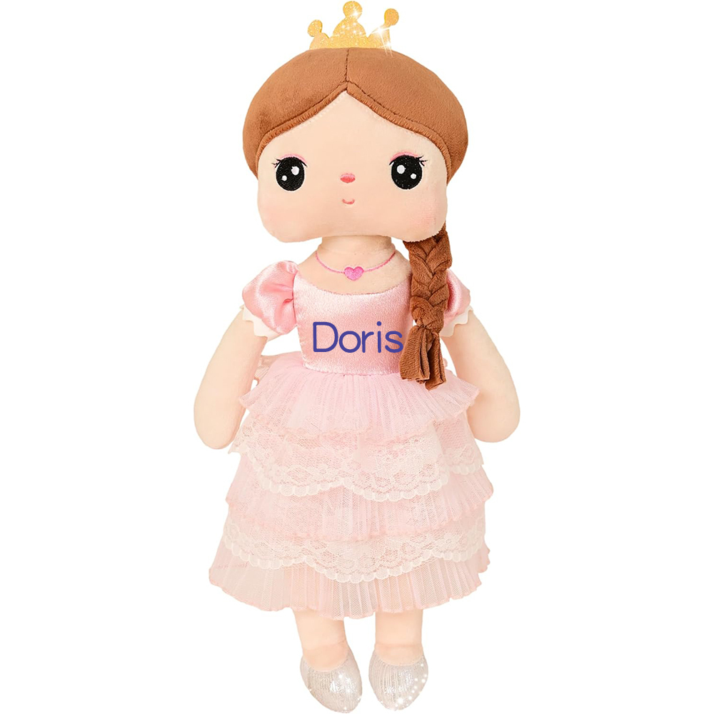 Personalized Kids Lovely Princess Plush Doll | CWToy82