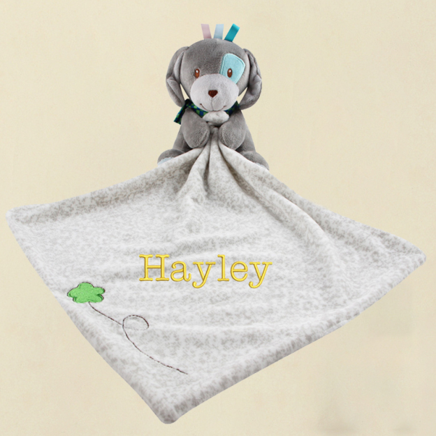 Personalized Baby Embroidery Comforter Sleep Toy | CWToy87