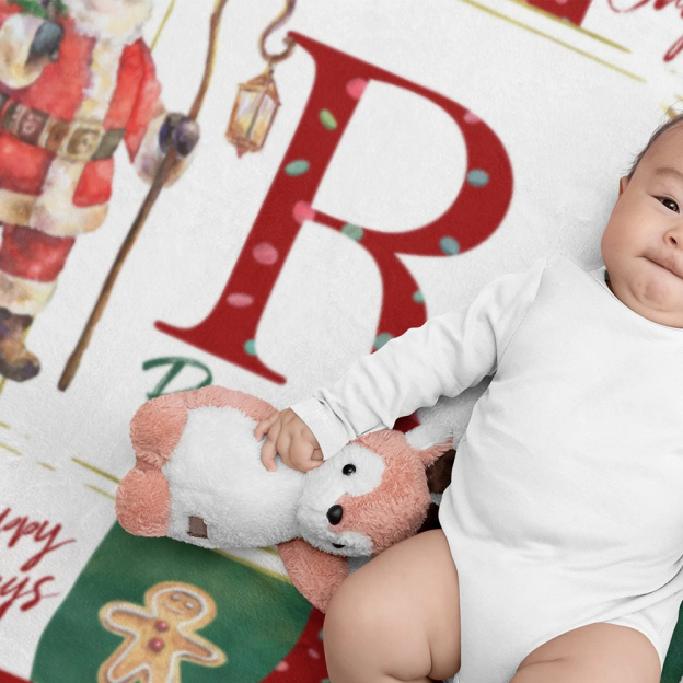 Personalized Merry Christmas Blanket for Comfort & Unique | BKMC21