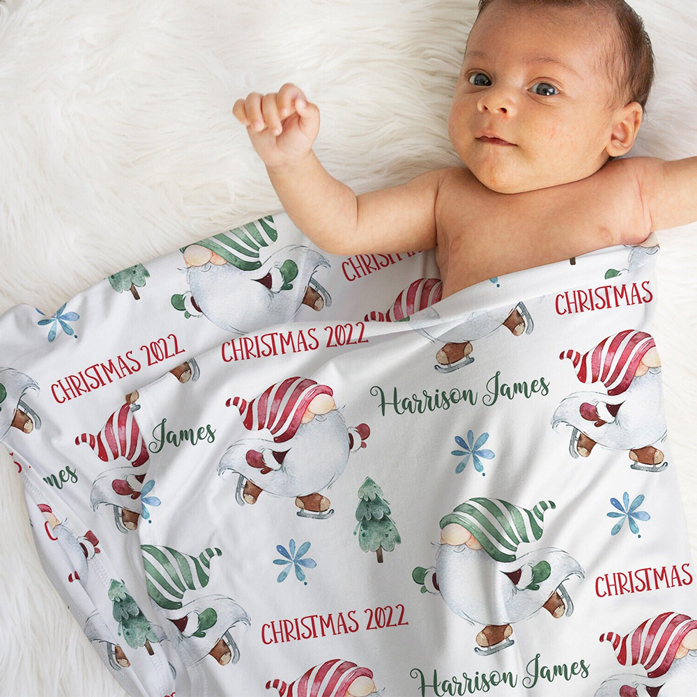 Personalized Merry Christmas Blanket for Comfort & Unique | BKMC23