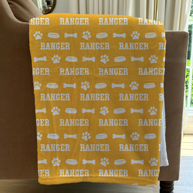 Personalized Lovely Pet Blanket for Comfort & Unique | BKPet109