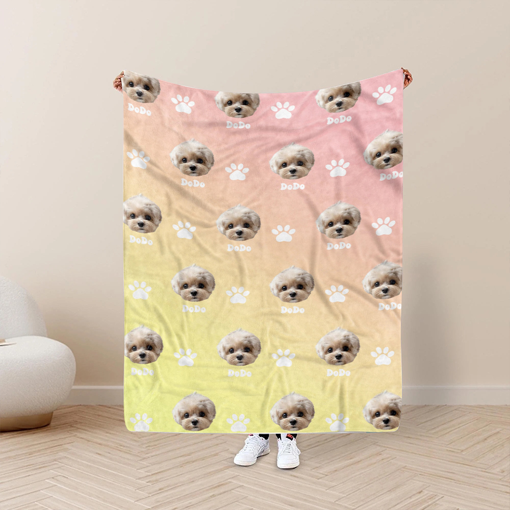 Personalized Lovely Pet Blanket for Comfort & Unique | BKPet113