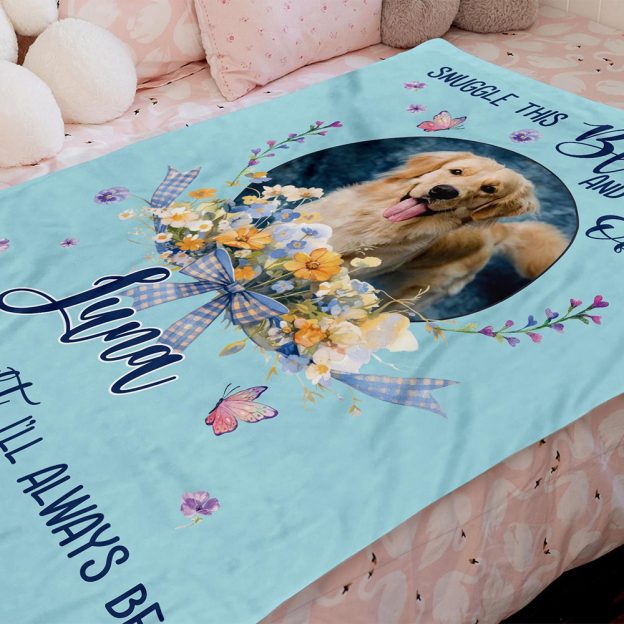 Personalized Lovely Pet Blanket for Comfort & Unique | BKPet118