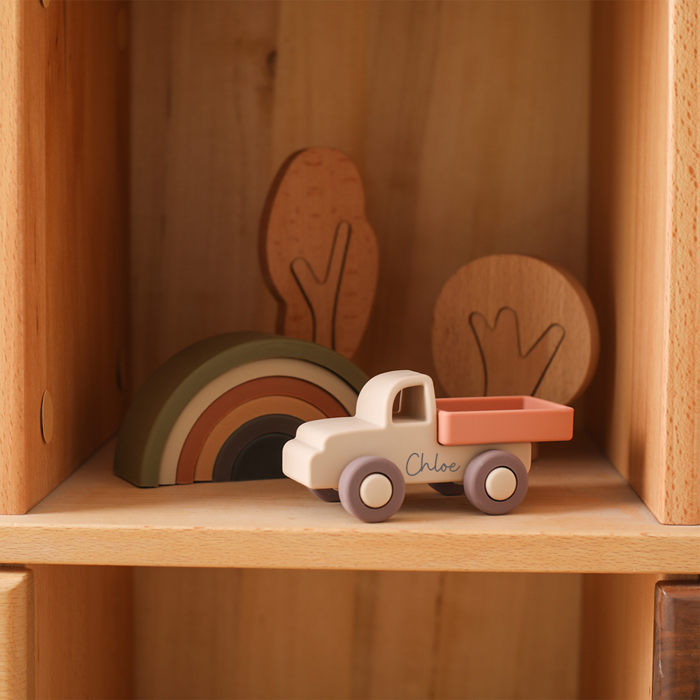 Personalized Kid Silicone Plane and Car Toy | CWToy99